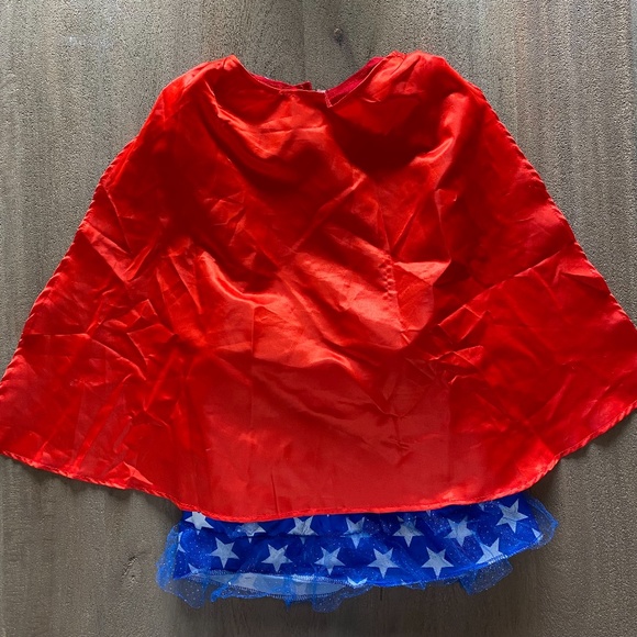 Wonder Woman Costume Kids Medium -K4 - Picture 4 of 8